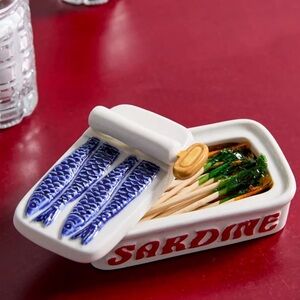 Urban Outfitters Home Sardine Trinket Box | NWT